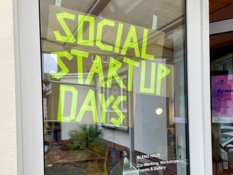 Social Startup Days im Blend Haus
