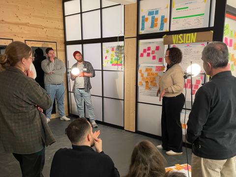 Präsentation der Visionen