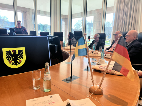 Empfang der schwedischen Delegation im Saal Tremonia