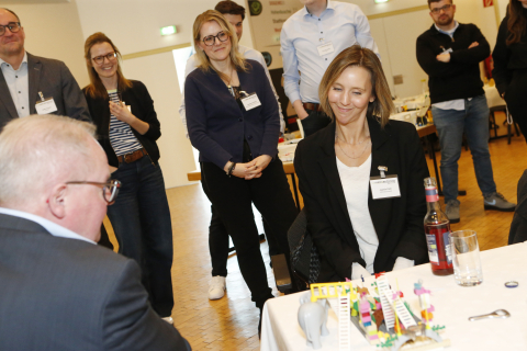 Präsentation der Ergebnisse mit Lego