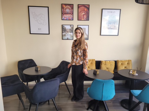 Sheila Jozi in ihrem PERIE