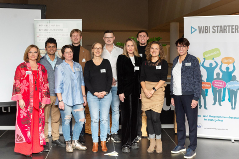 Die Pitchenden des 13. Gründungsstammtisches Dortmund 