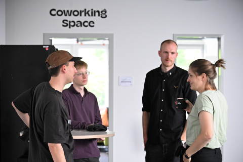 greenhouse.ruhr Stipendienprogramm: Gesprächssituation